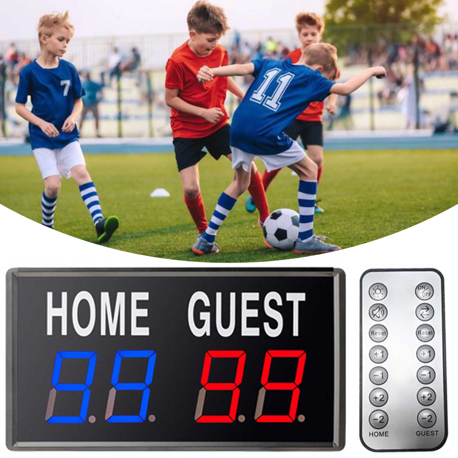 Table Tennis Scoring - لوحة النتائج الإلكترونية LED المكونة من