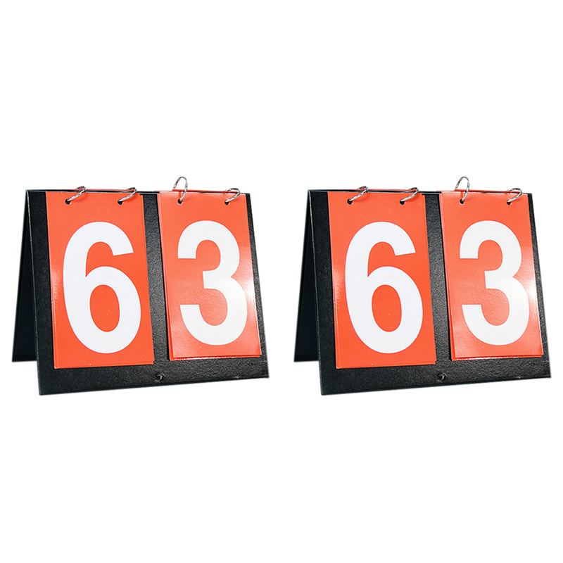 Table Tennis Scoring - HOES-2X مجموعة عداد النقاط الاحترافية 0-9