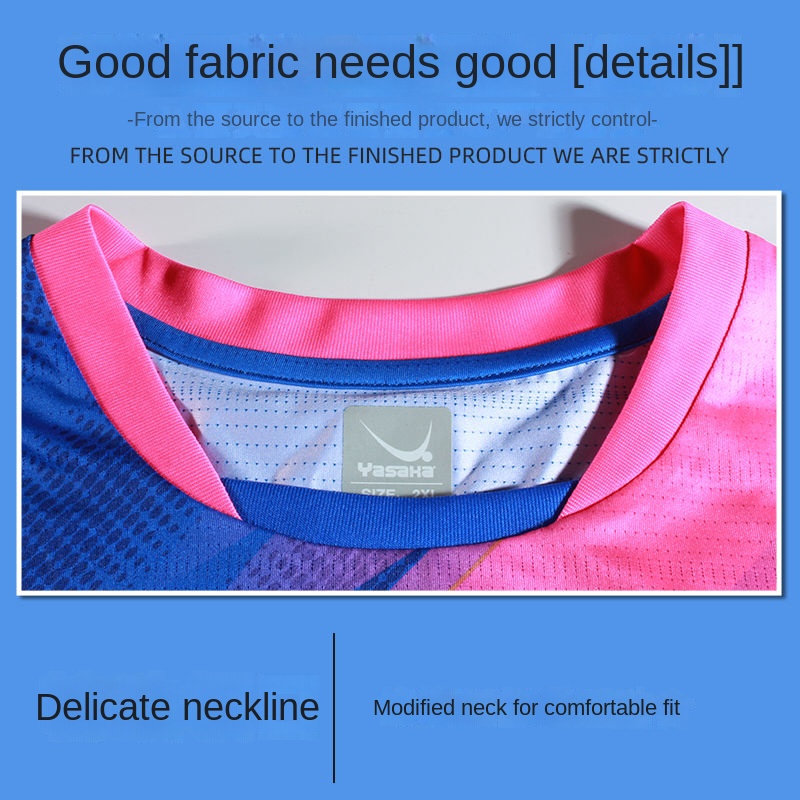 زي منافسة تنس طاولة ياساكا ، ت - مراجعة Table Tennis Shirt وسعره
