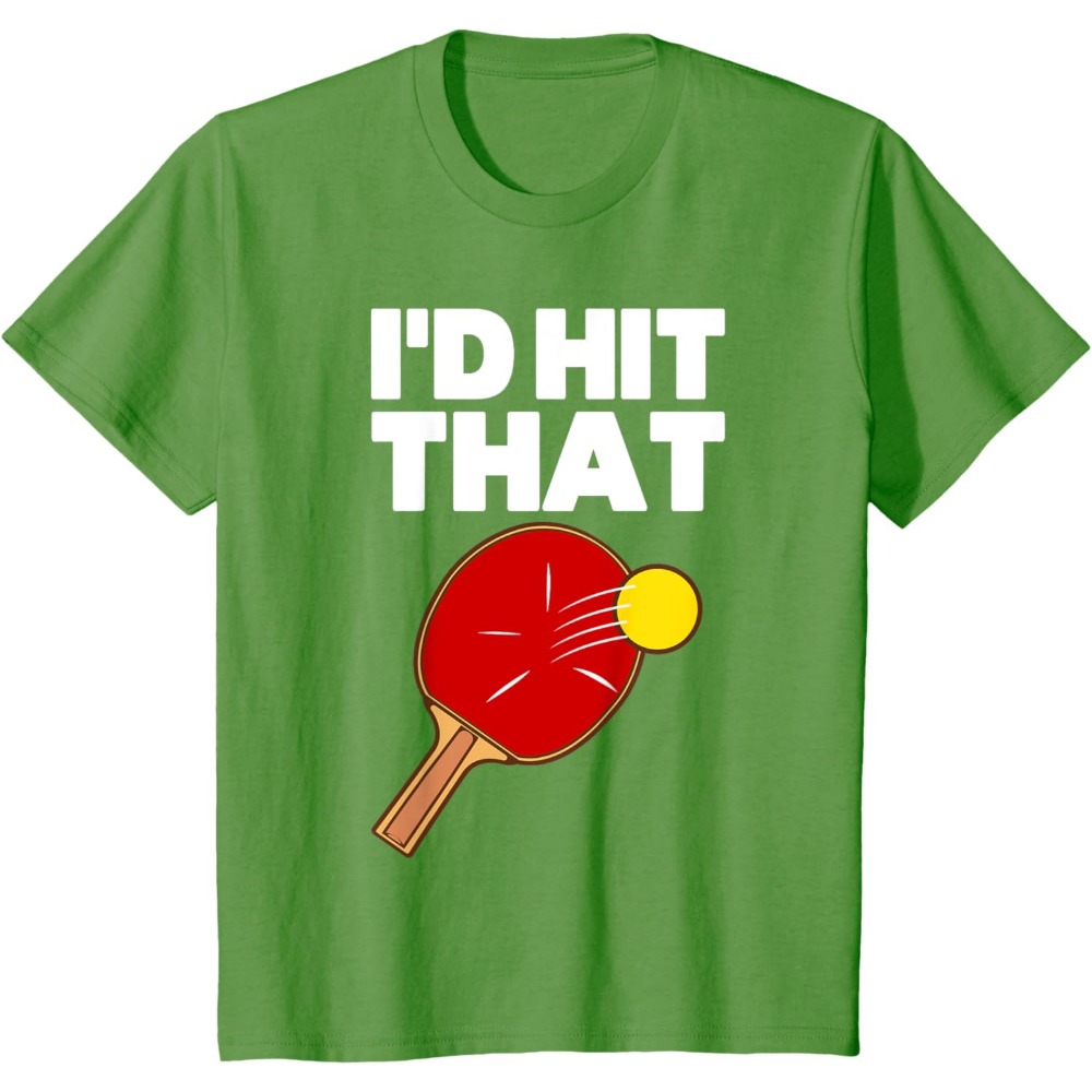 تي شيرت بتصميم تنس الطاولة الر - مراجعة Table Tennis Cartoon وسعره