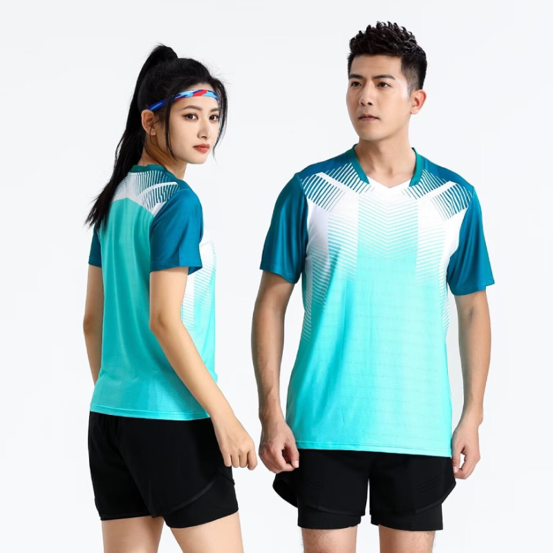 تي شيرت رياضي بتصميم ثلاثي الأ - مراجعة Table Tennis Shirt وسعره