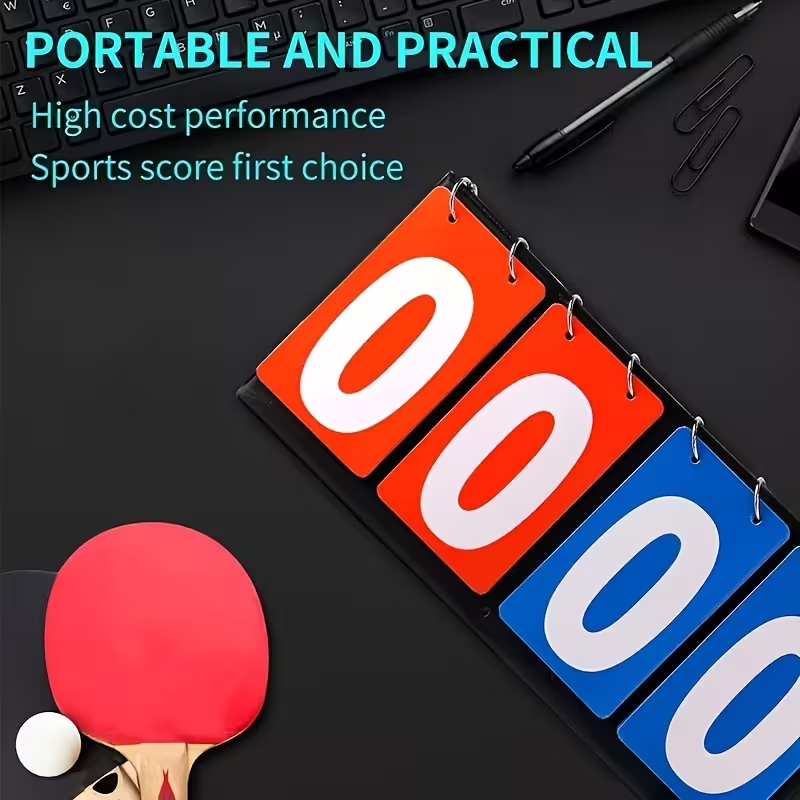 لوحة نتائج قابلة للطي بأربعة أ - مراجعة Table Tennis Scoring وسعره