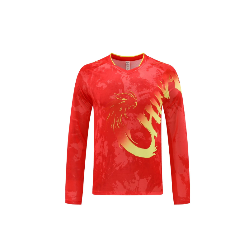 الصين التنين طويلة الأكمام تنس - مراجعة Table Tennis Shirt وسعره